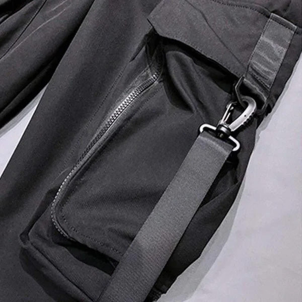Techwear Tactical Slim Fit Cargo Pants