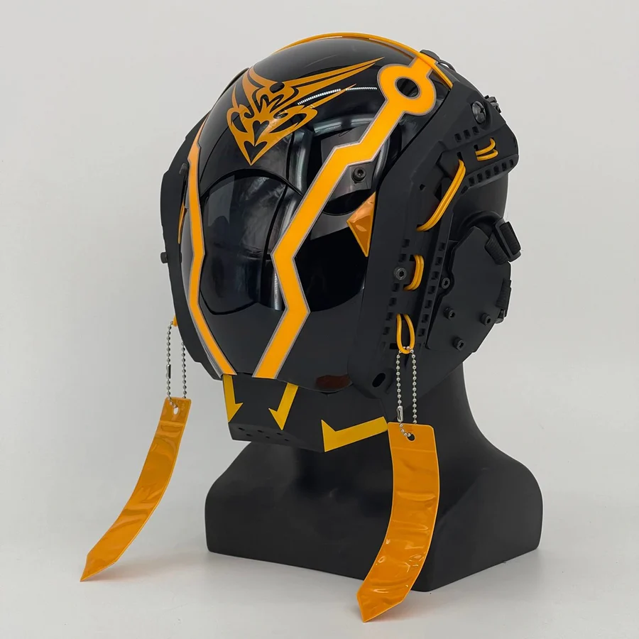 Techwear Cyberpunk Sci-Fi Helmet