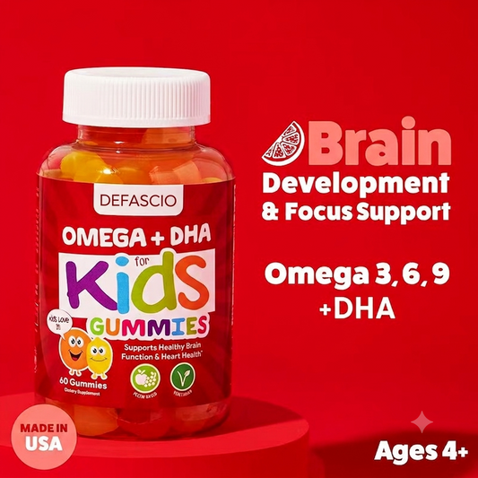 Plant-Based Kids DHA Omega Gummies