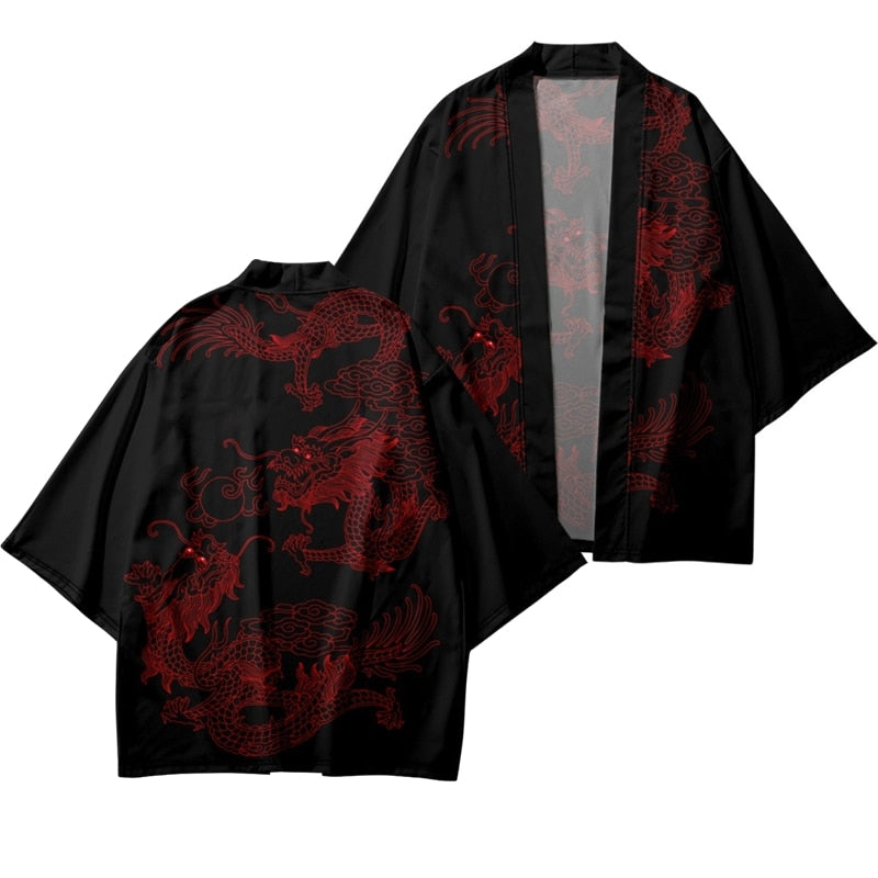kimono men dragons