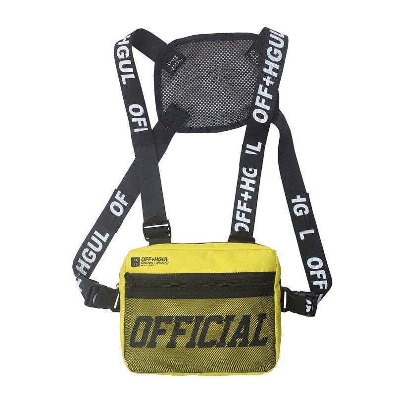 Techwear Chest Bag Fashion