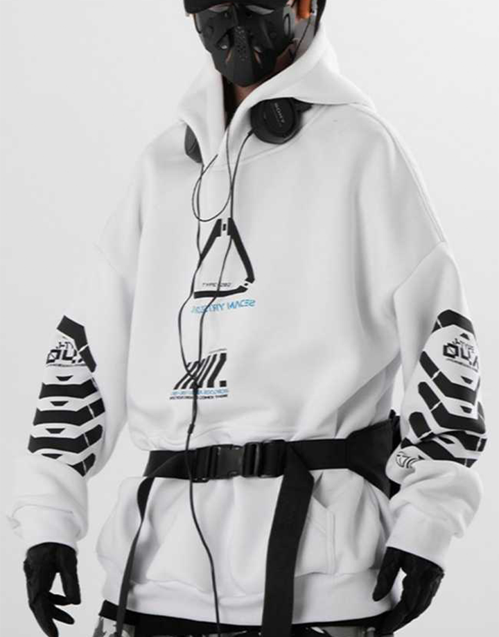 Techwear Cyberpunk Hoodie