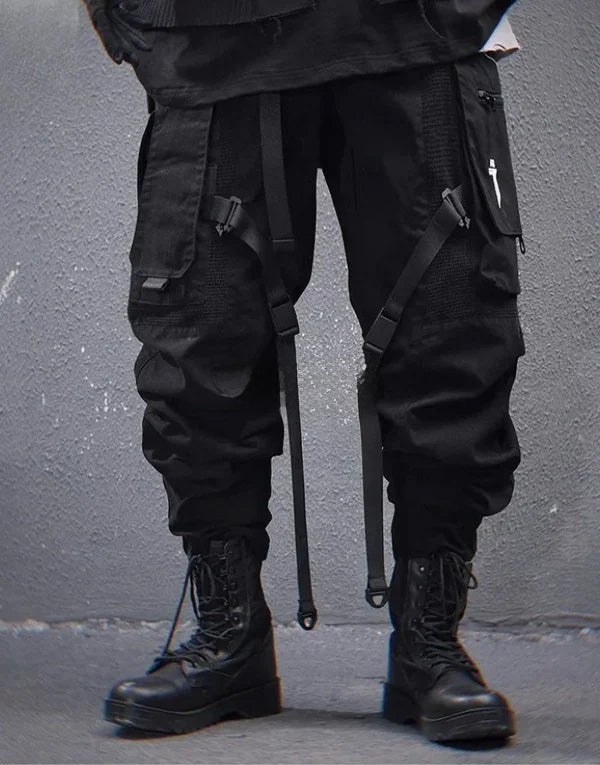Techwear Dark Functional Cargo Pants