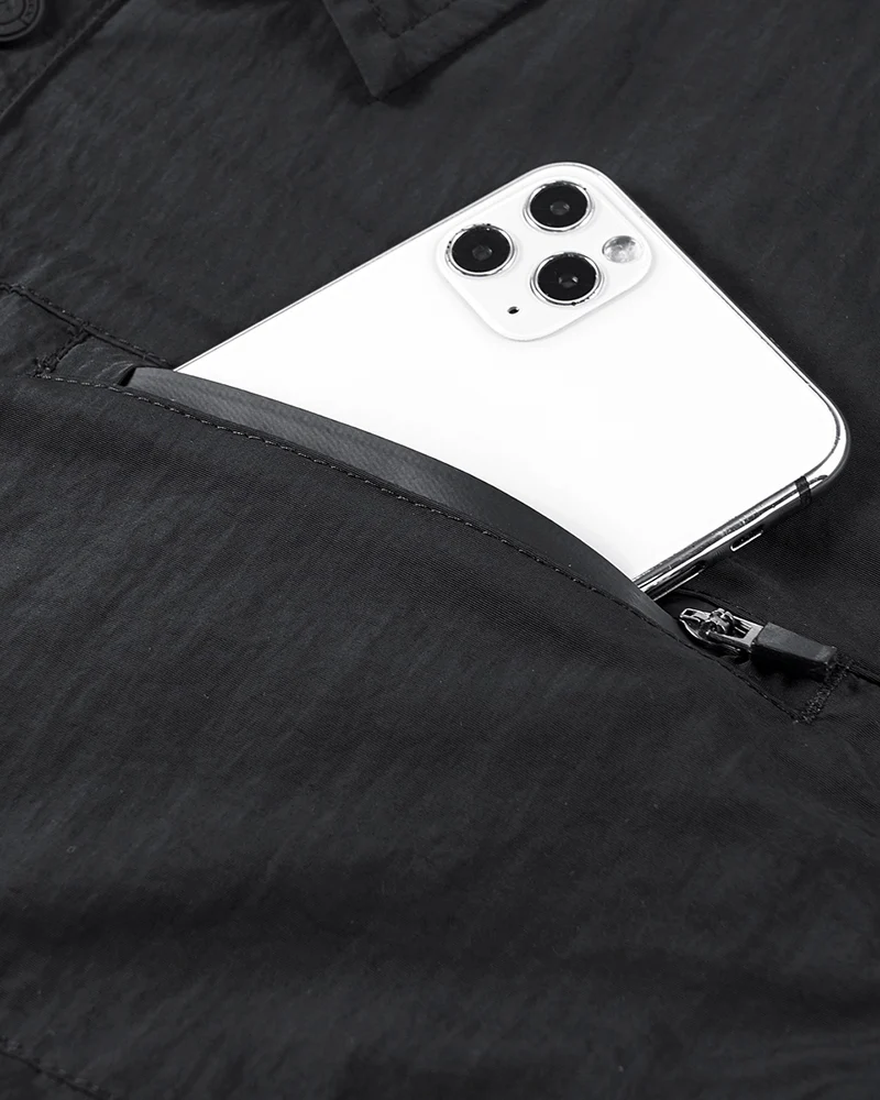 Techwear Detachable Sleeves Shirt