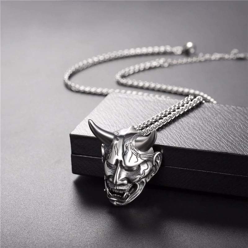 Techwear Oni Necklace