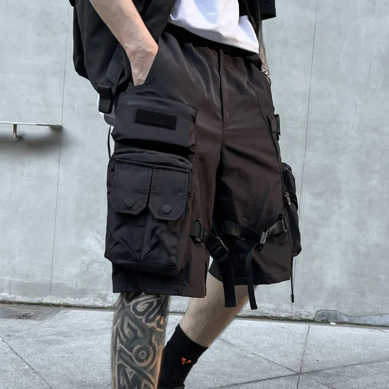 Paratrooper Techwear Shorts