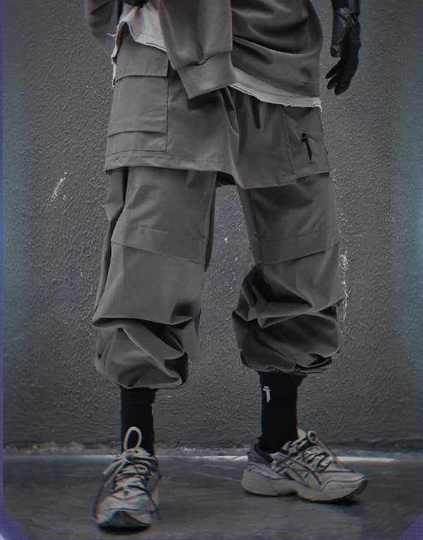 Techwear Tactical Skirt Pants