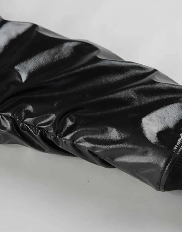 Techwear Tactical Leather Jacket