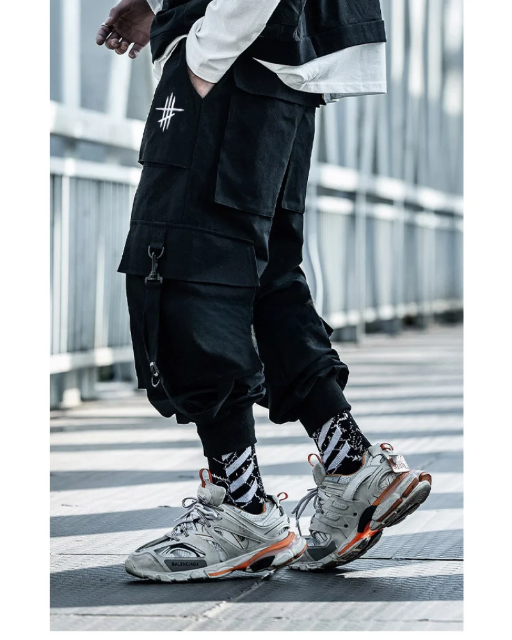 Techwear Paratrooper Pants