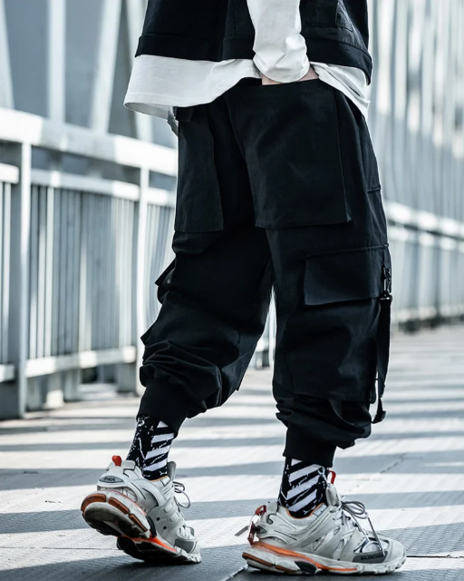 Techwear Paratrooper Pants