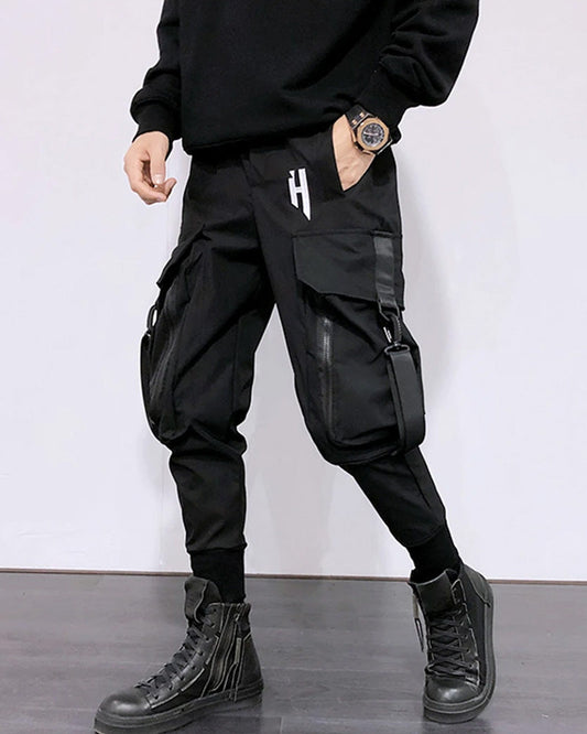 Techwear Tactical Slim Fit Cargo Pants