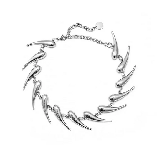 Techwear Spiky Choker
