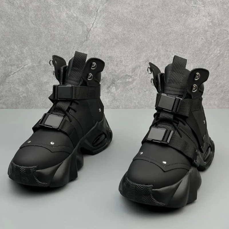 Techwear Strap Sneakers
