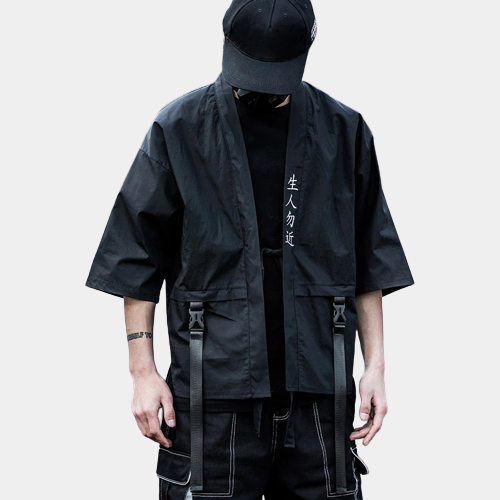 Techwear Cyberpunk Kimono