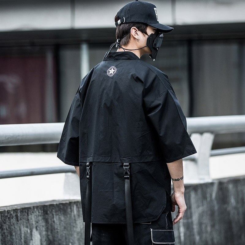 Techwear Cyberpunk Kimono