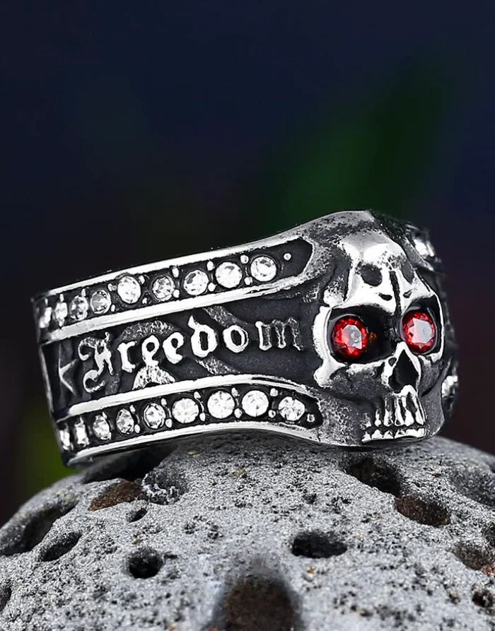 Techwear Freedom Or Death Ring