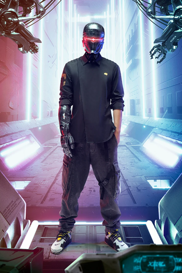Techwear Cyberpunk Cargo Pants