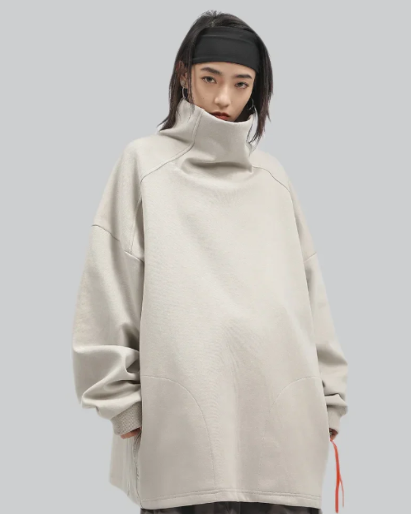 Techwear Cyberpunk Collar Hoodie