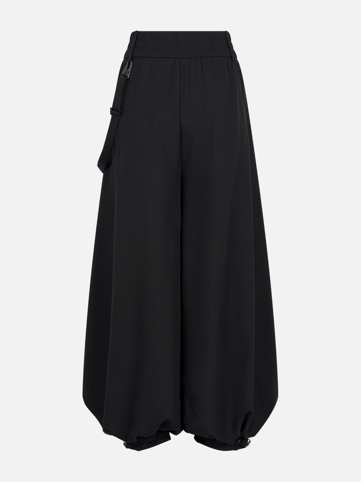 Tapered Loose-Fit Cropped Pants