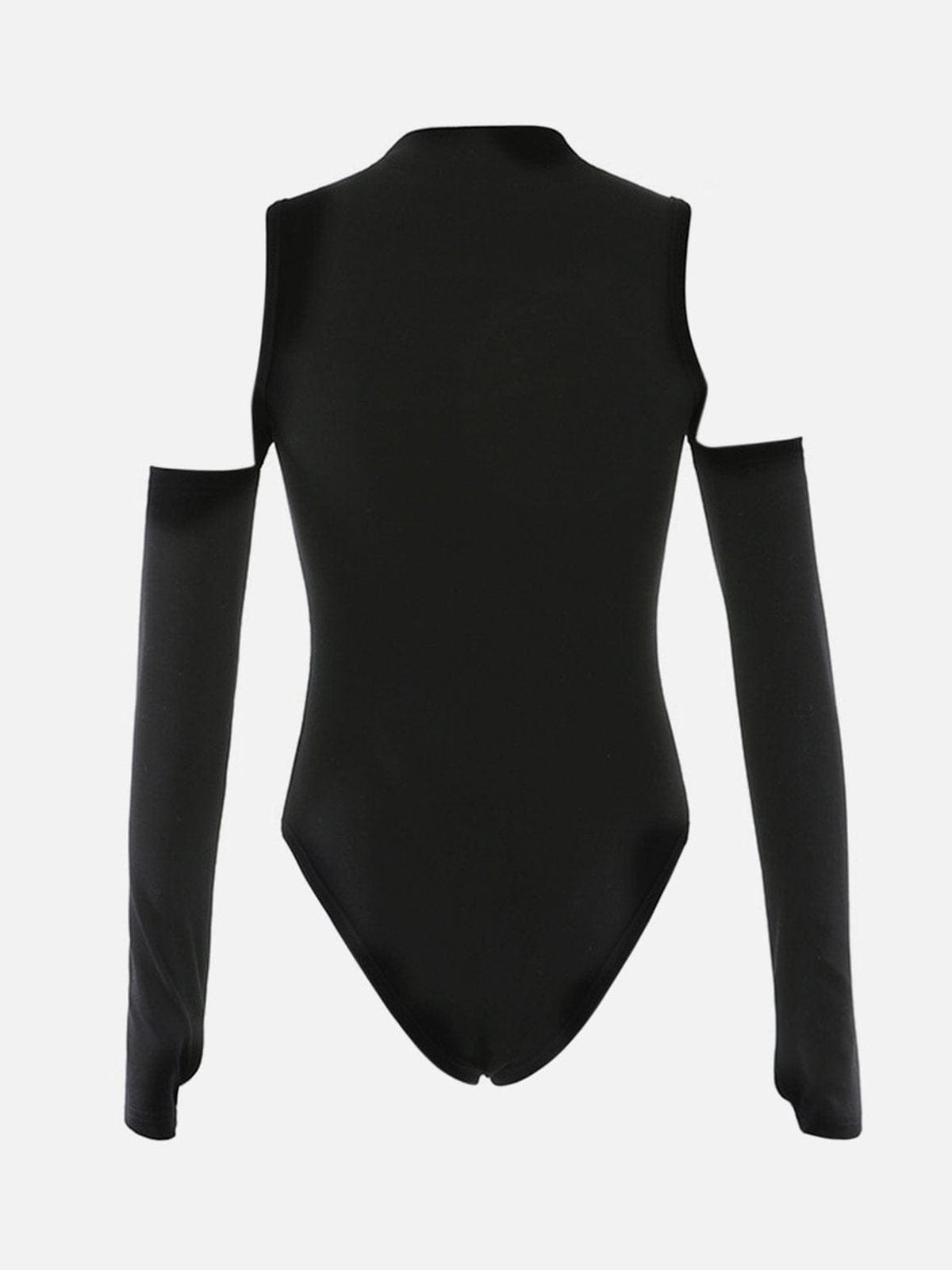 Tight High Neck Sexy Bodysuit