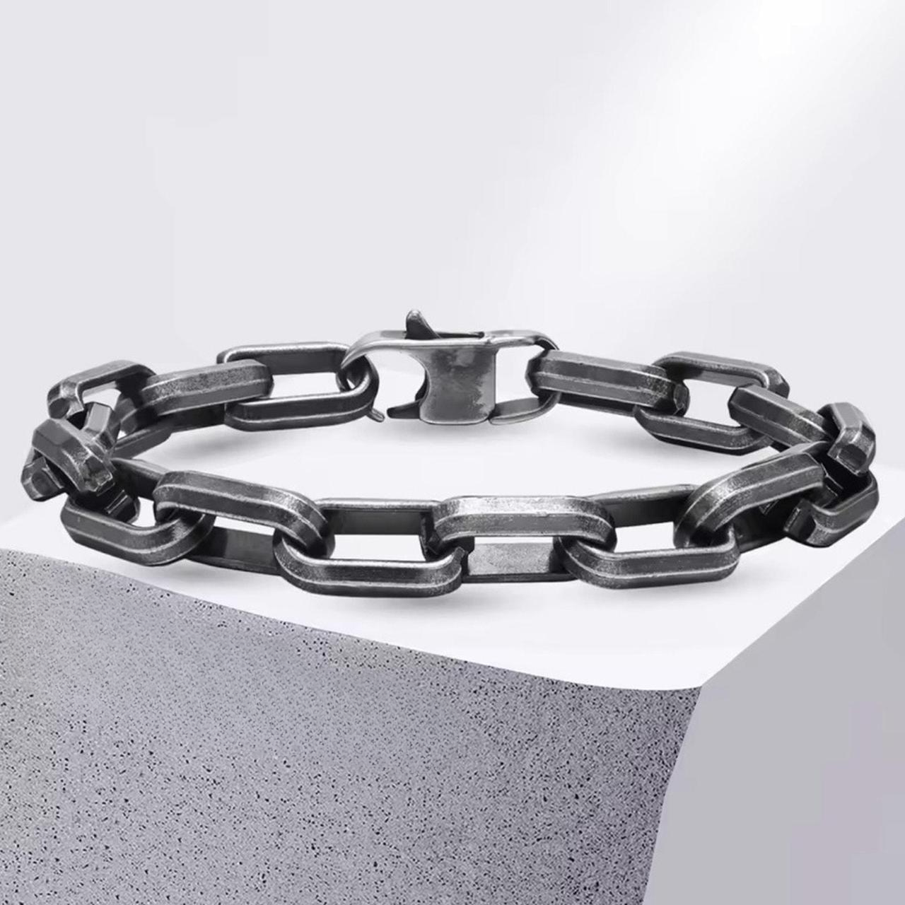 Techwear Heavy Chain Link Bracelet