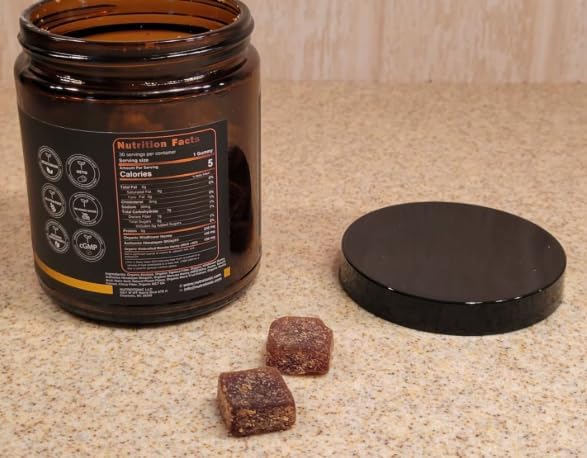 Shilajit Gummies – 30 Count | Fulvic Acid & Trace Minerals | Vegan, Non-GMO | Natural Flavor Gummies