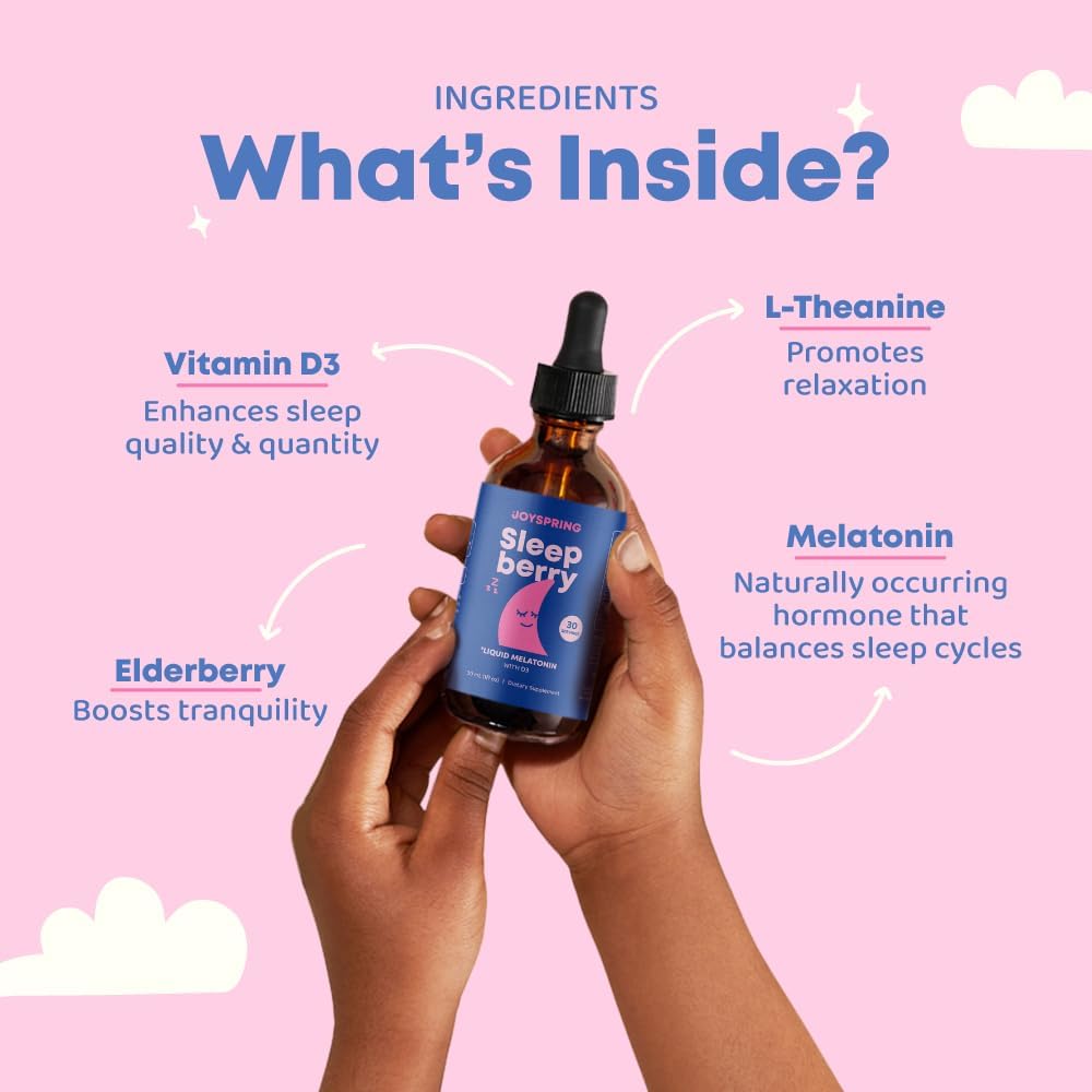 Clean Nighttime Berry Sleep Drops