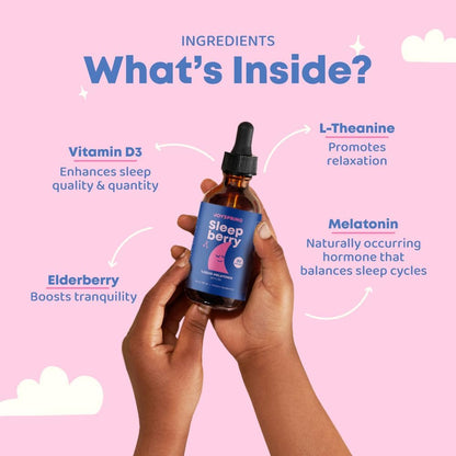 Clean Nighttime Berry Sleep Drops