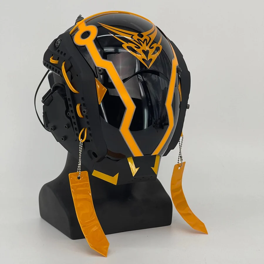 Techwear Cyberpunk Sci-Fi Helmet
