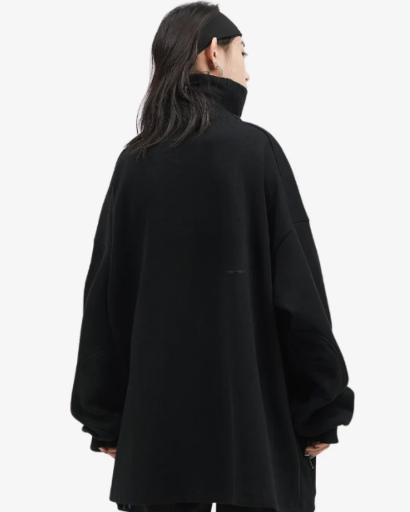 Techwear Cyberpunk Collar Hoodie