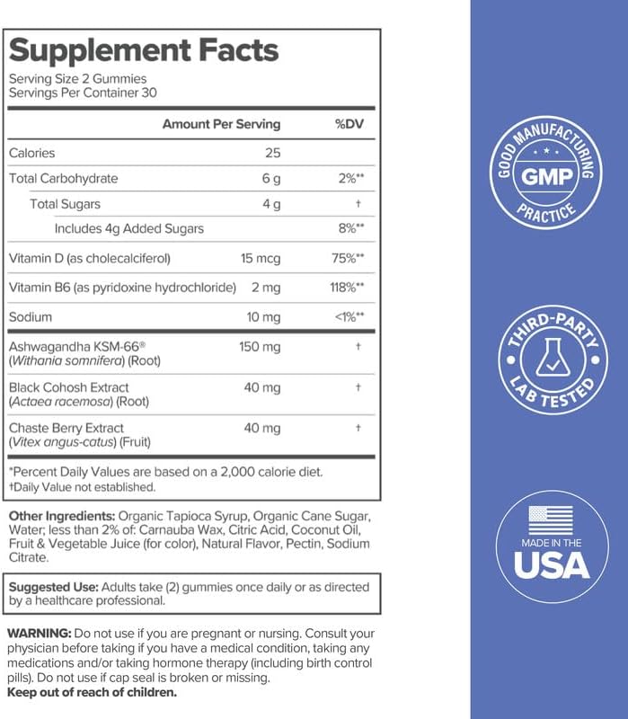 Hormone-Free Menopause Relief Gummies