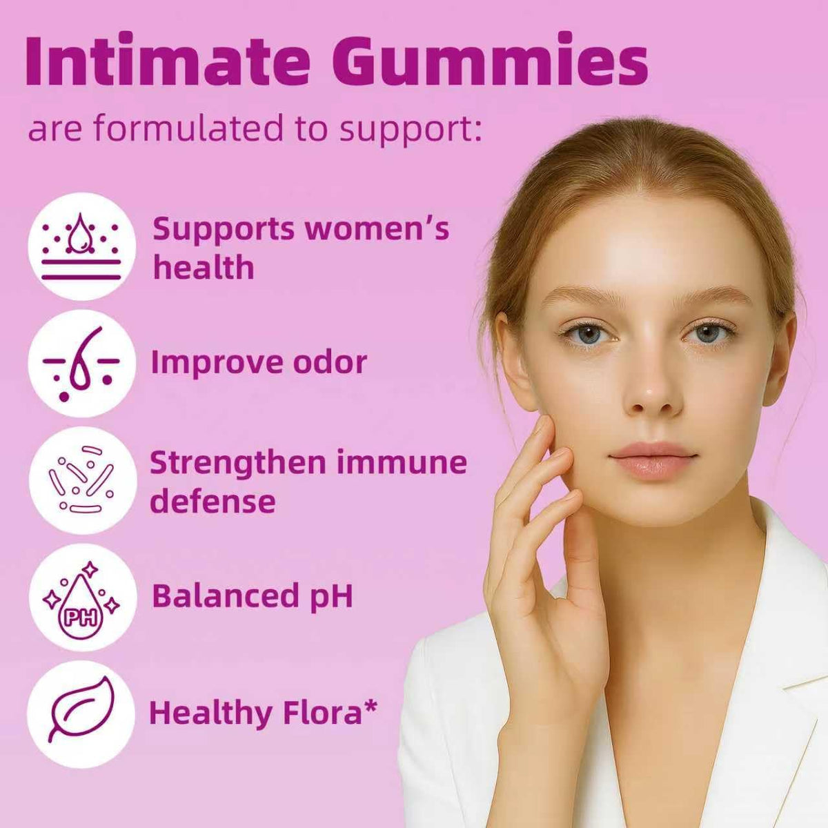 Juicy Feminine Balance Probiotic Gummies
