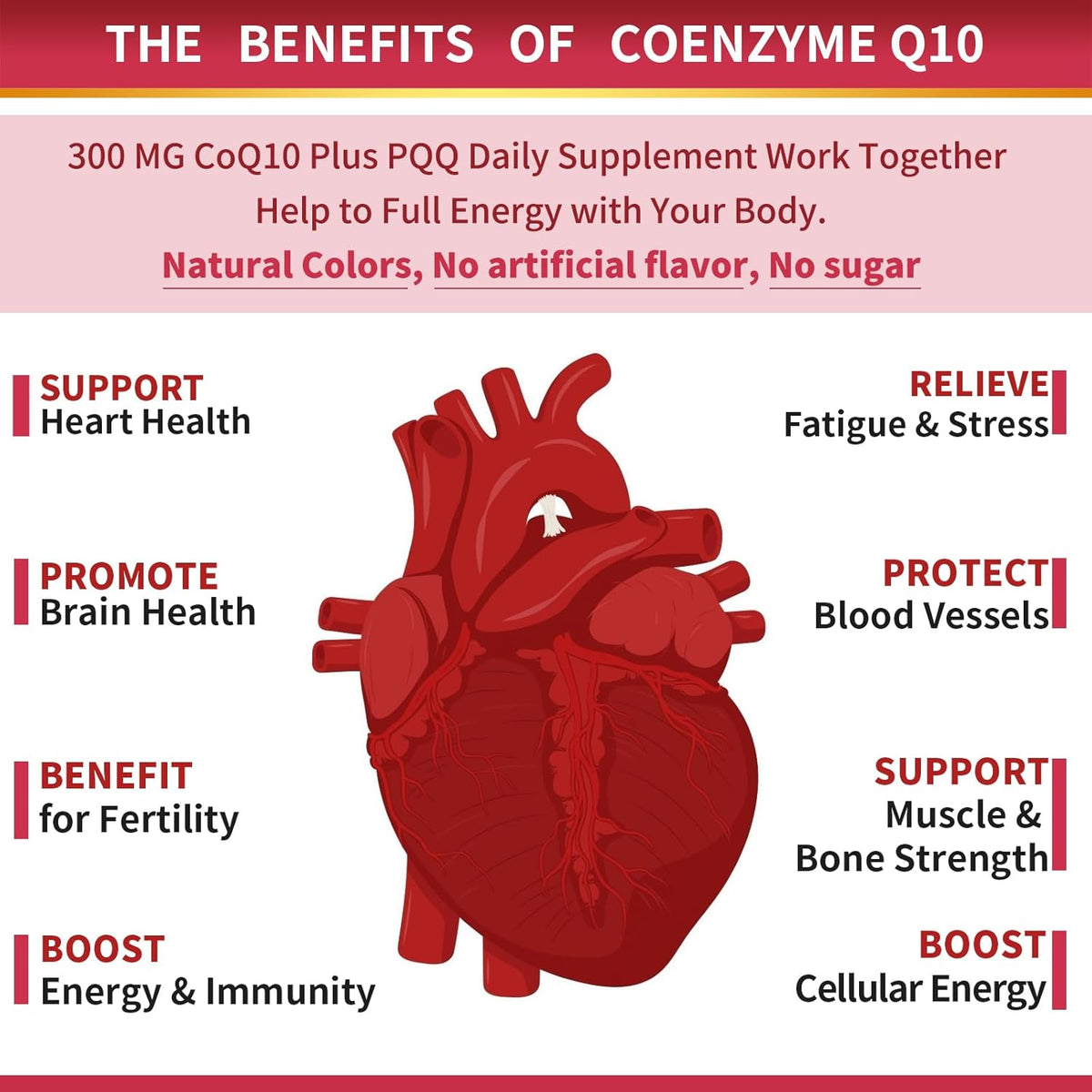 High Potency CoQ10 Heart Vitality