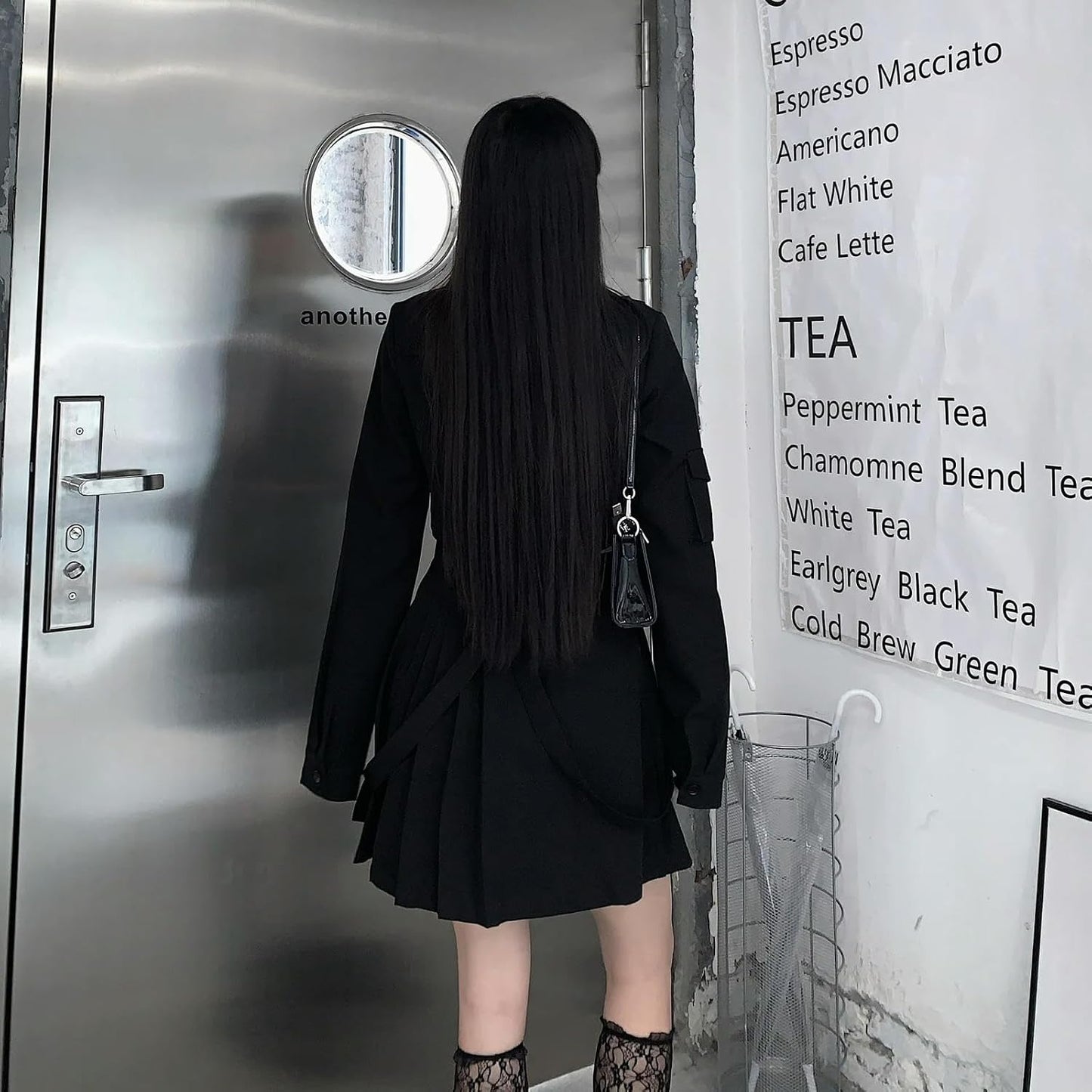 Black Goth Skirt