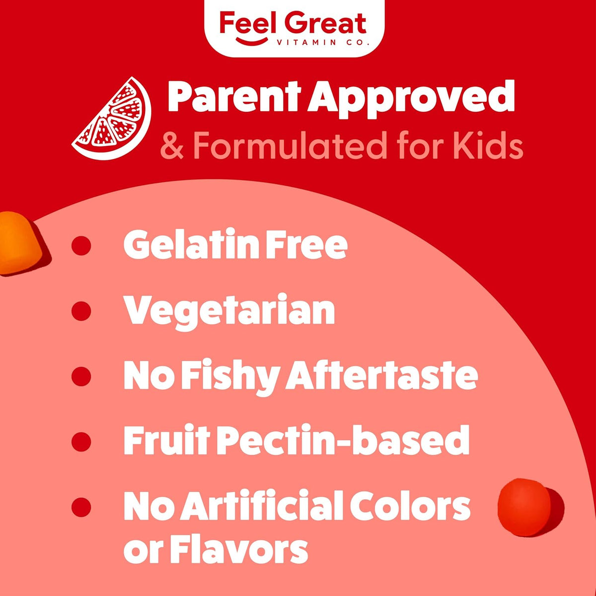 Plant-Based Kids DHA Omega Gummies