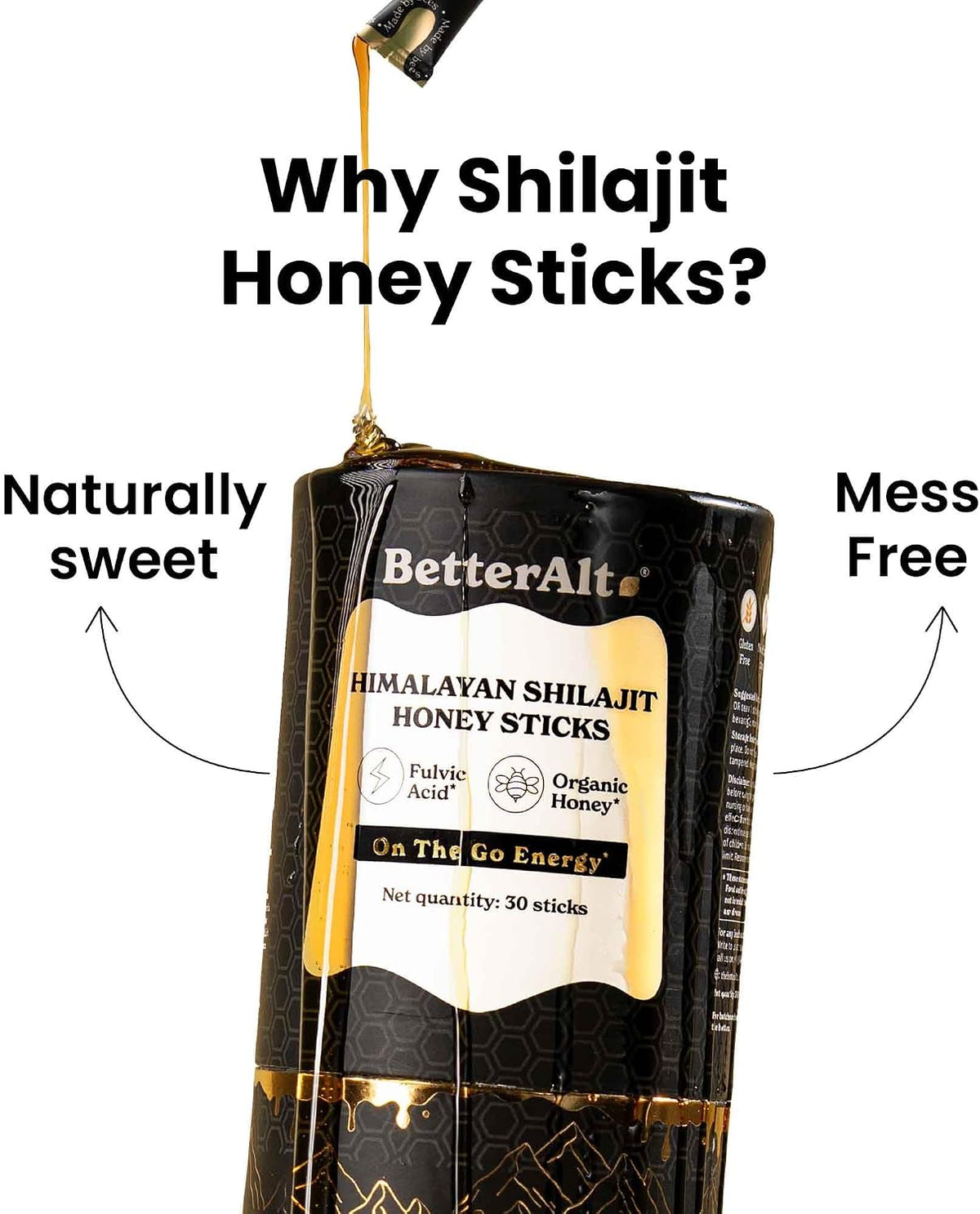 Saffron Infused Himalayan Shilajit Sticks