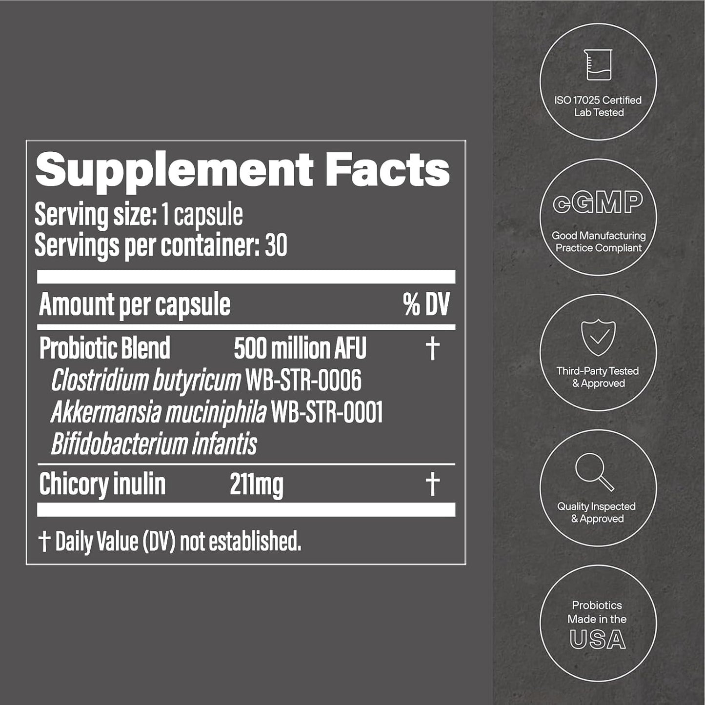 Natural GLP-1 Metabolic Probiotic Formula