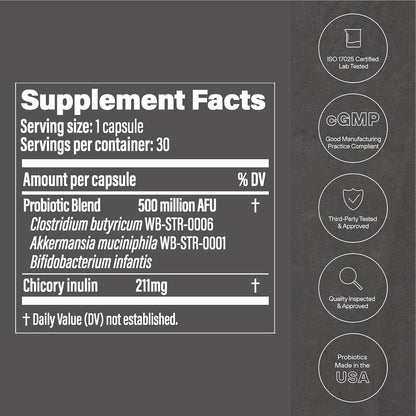 Natural GLP-1 Metabolic Probiotic Formula