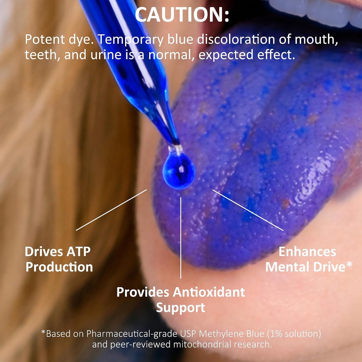 Pharmaceutical Grade Methylene Blue Drops