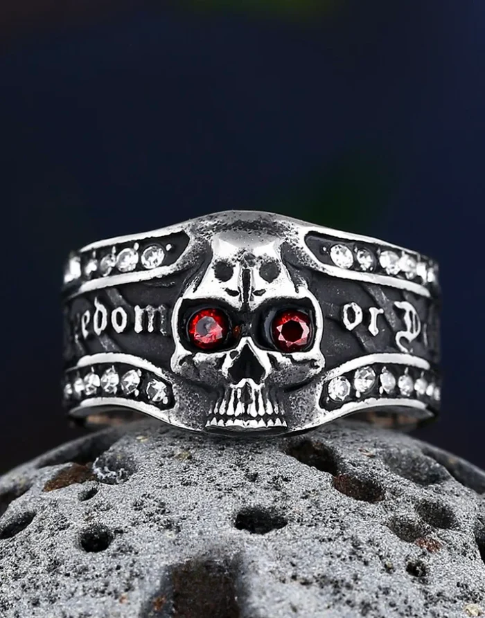 Techwear Freedom Or Death Ring