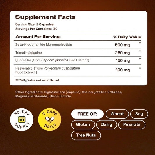 Advanced 4-in-1 NMN Longevity Stack