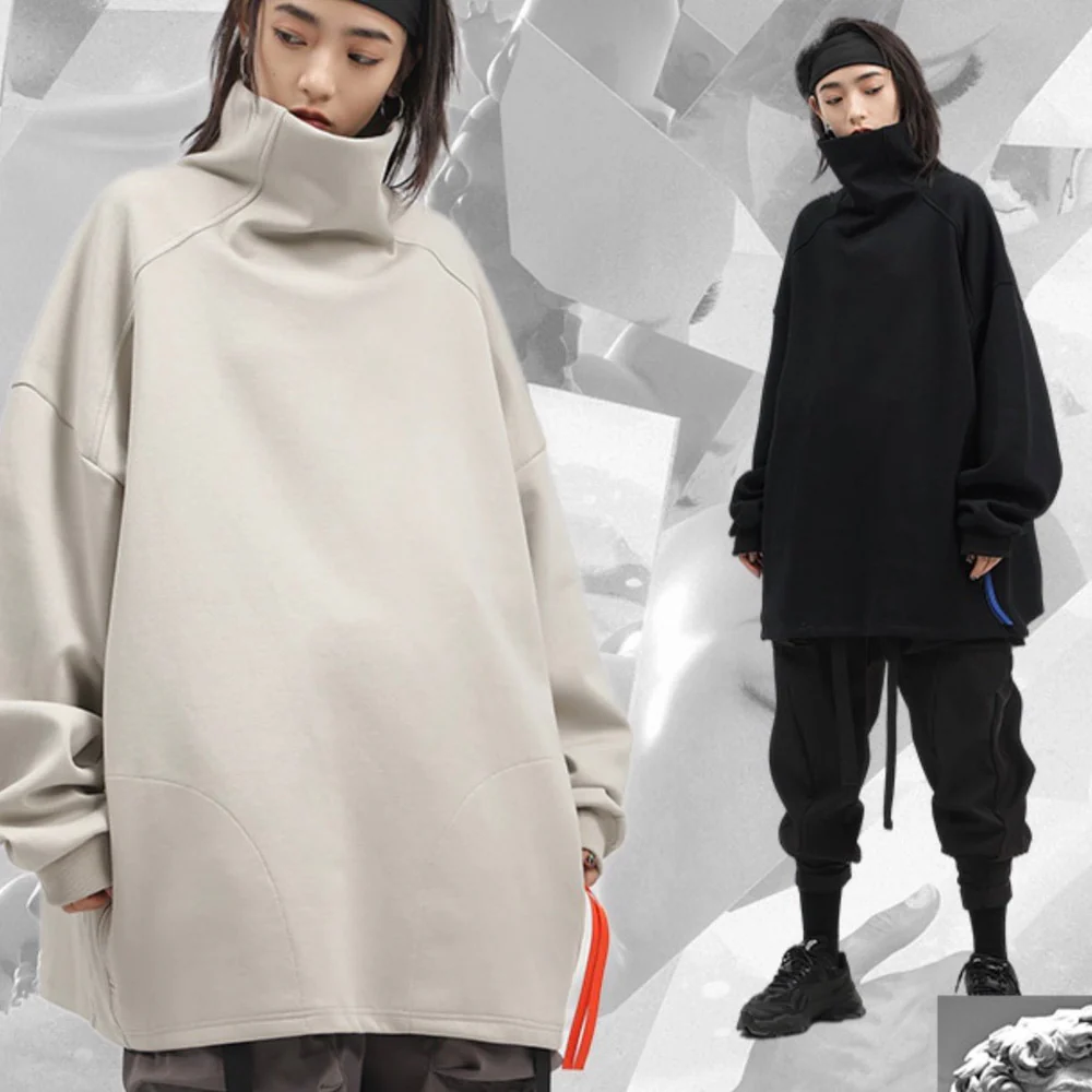 Techwear Cyberpunk Collar Hoodie