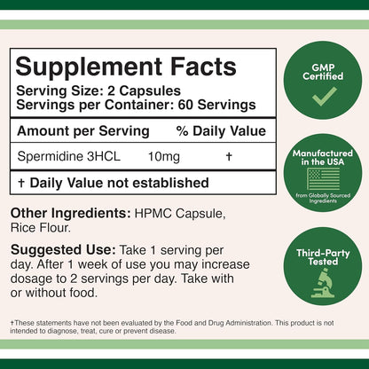 Pure Spermidine Cellular Renewal