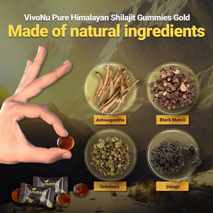 Gold Grade Himalayan Shilajit Gummies