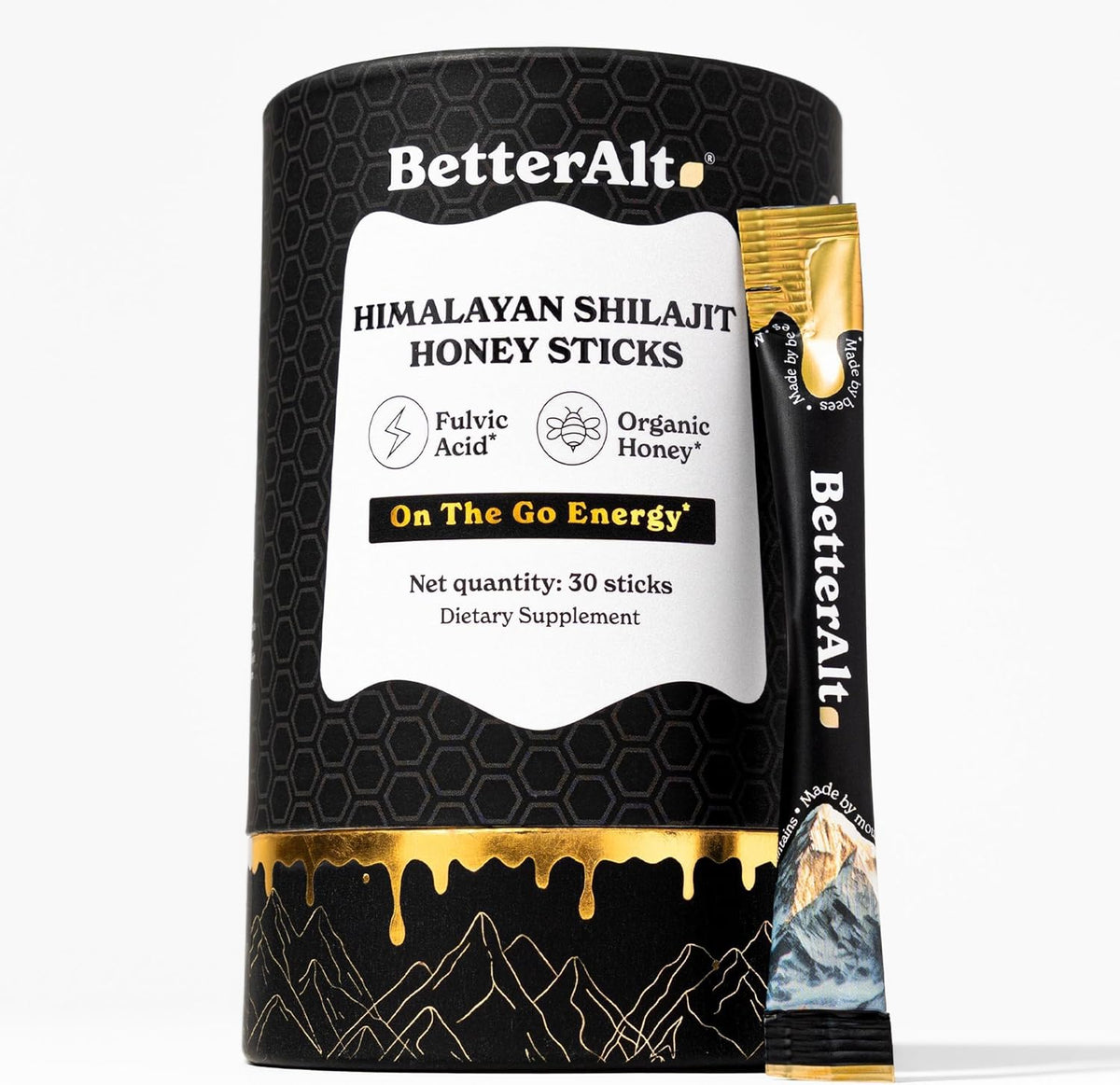 Saffron Infused Himalayan Shilajit Sticks