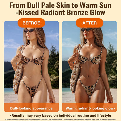Radiant Sunless Glow Tanning Gummies