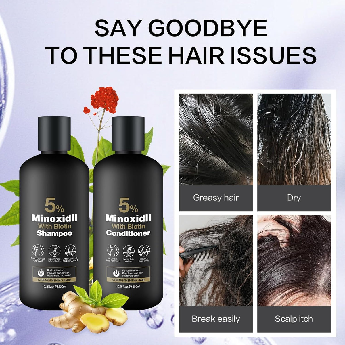 Advanced Minoxidil Hair Regrowth System