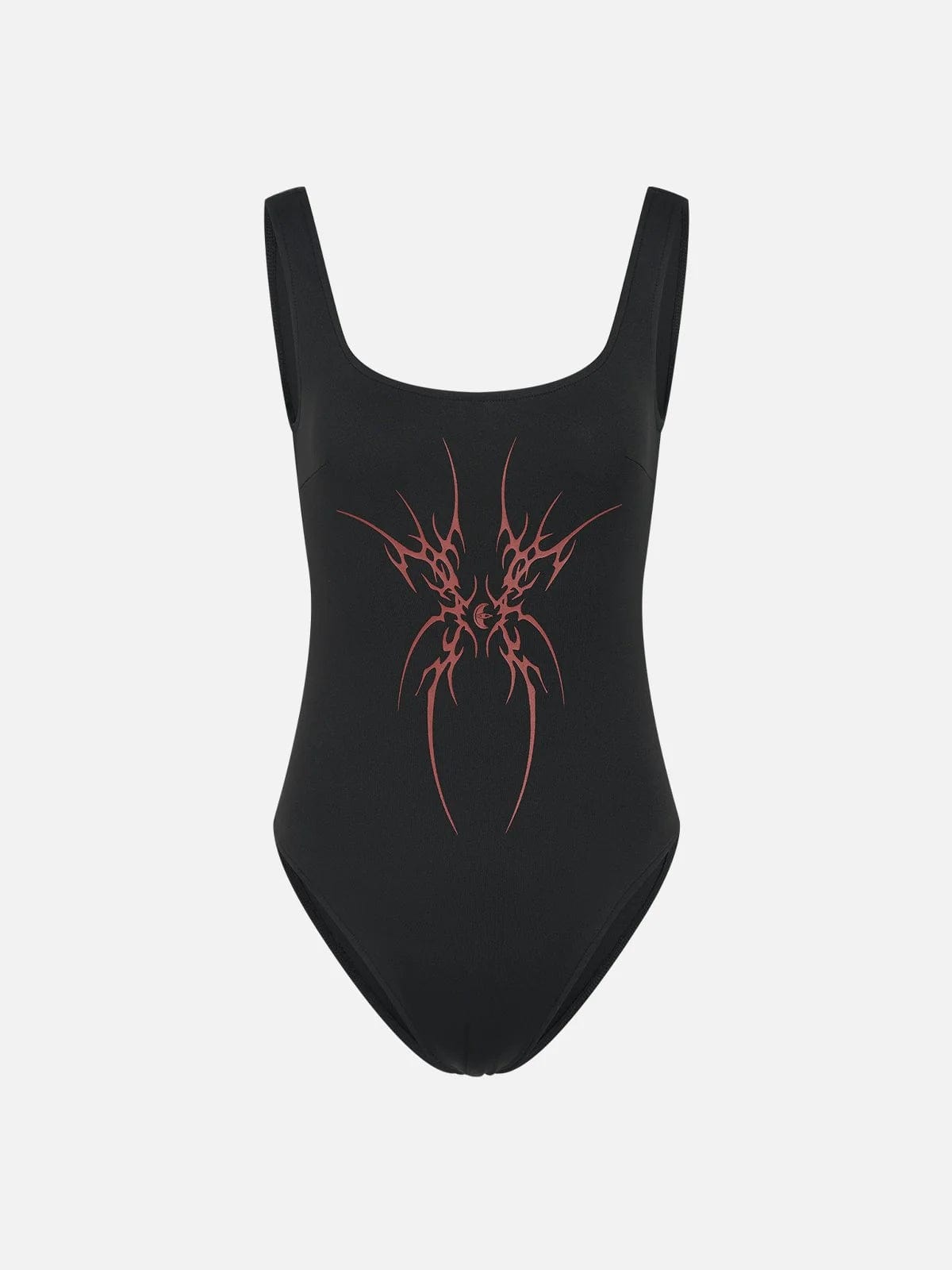 Print Cut-Out Bodysuit