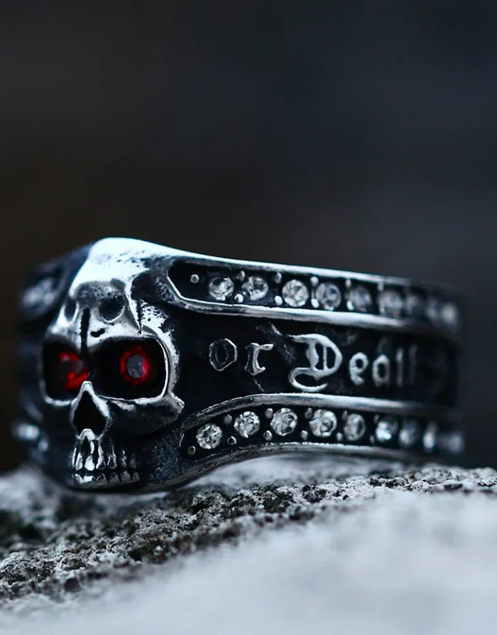 Techwear Freedom Or Death Ring
