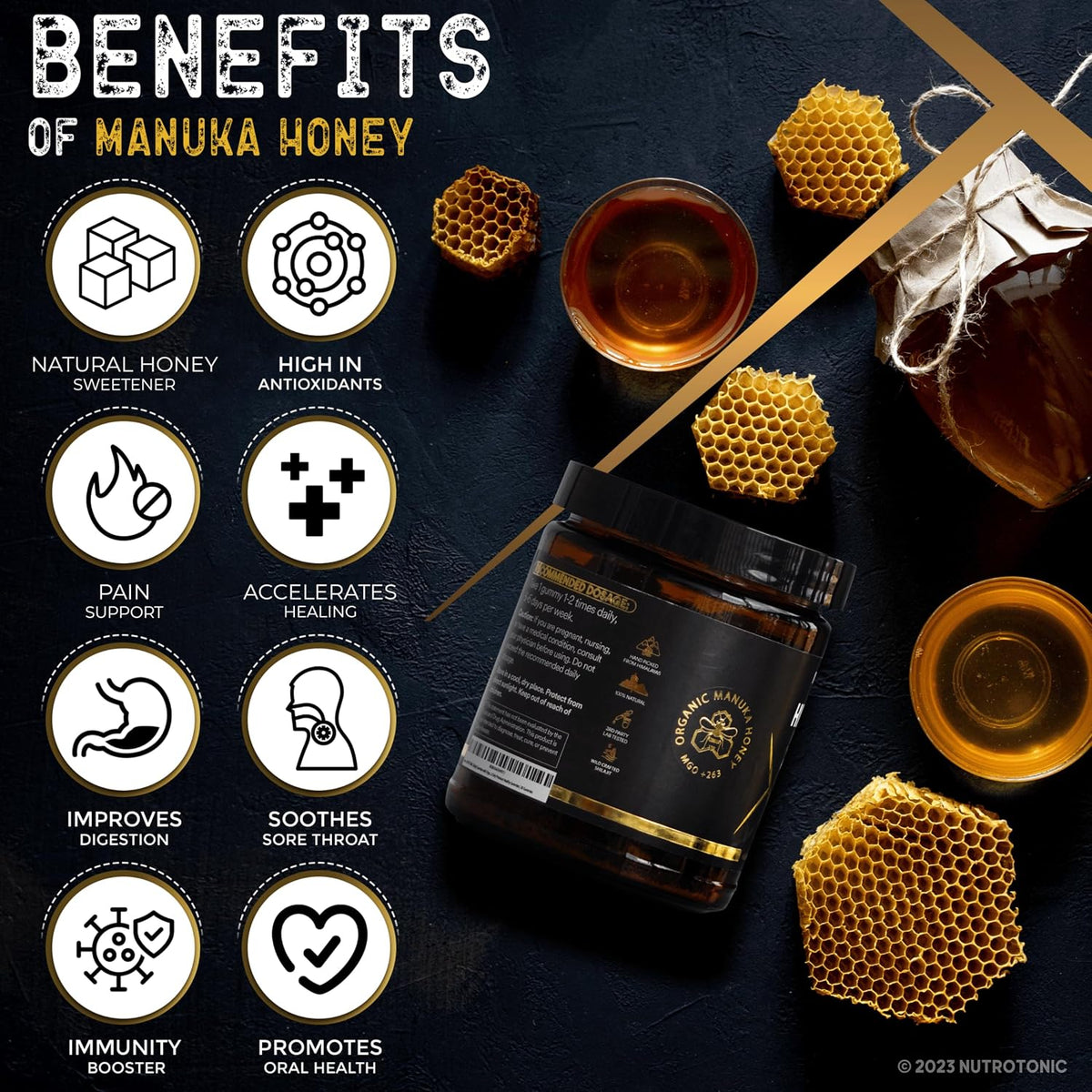 Raw Himalayan Shilajit Manuka Gummies